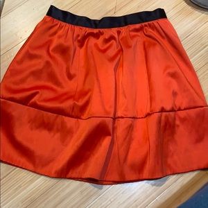 Orange skirt